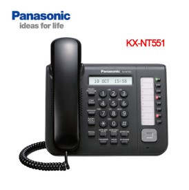 松下IP话机 KX-NT551 千兆网口8灵活按键IP专用话机