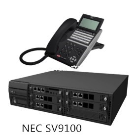 NEC集团电话交换机 SV9100-16外线/8数字/168模拟 支持