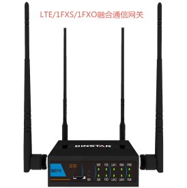鼎信通达UC100-1T1S1O LTE/1FXS/1FXO融合通信网关