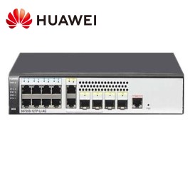 华为S5720S-12TP-PWR-LI-AC 8千兆电+4光+POE交换机